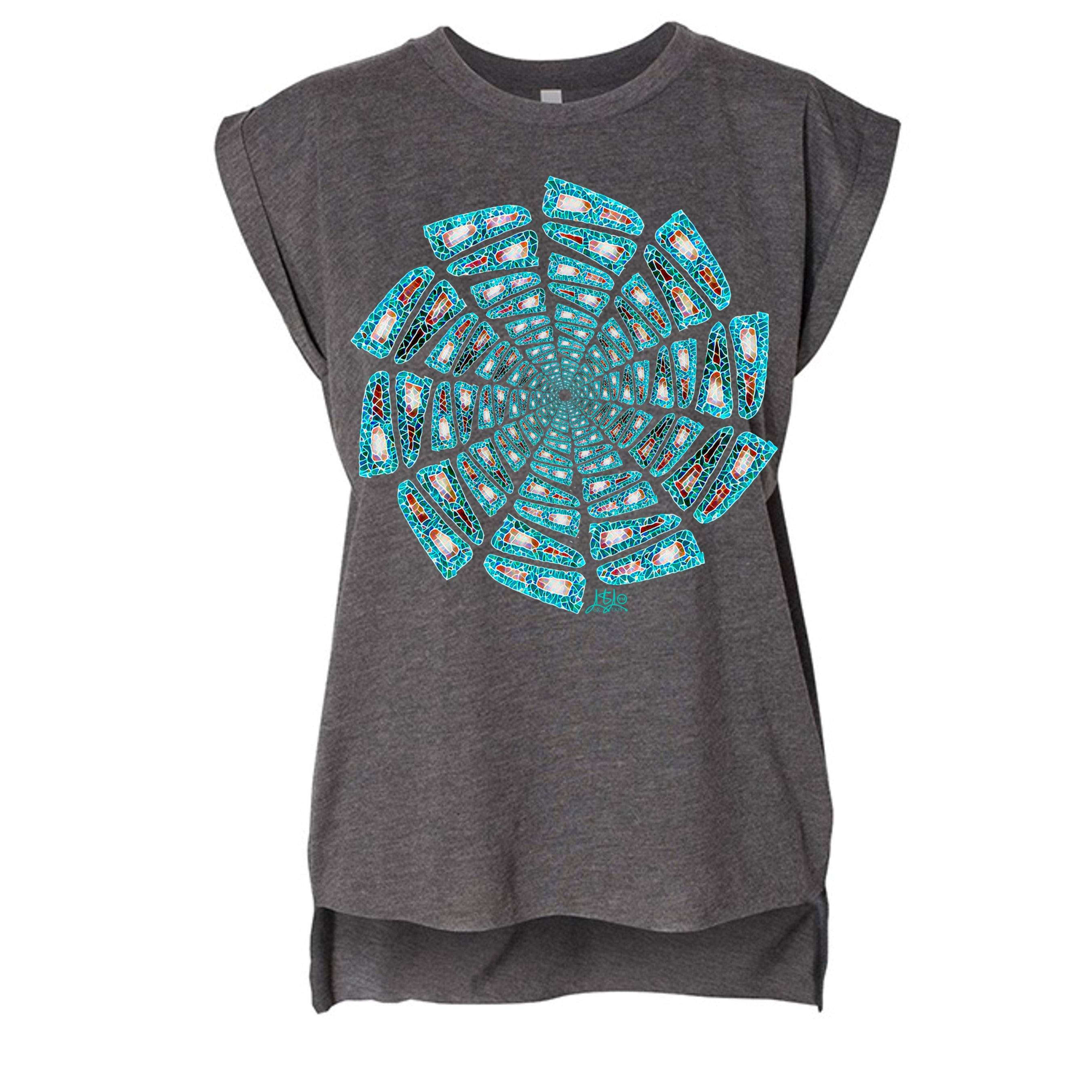 DARK GRY HEATHER - 8804 - FRONT
